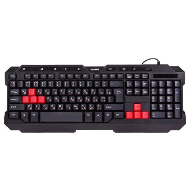 Клавиатура SVEN Challenge 9700 Black
